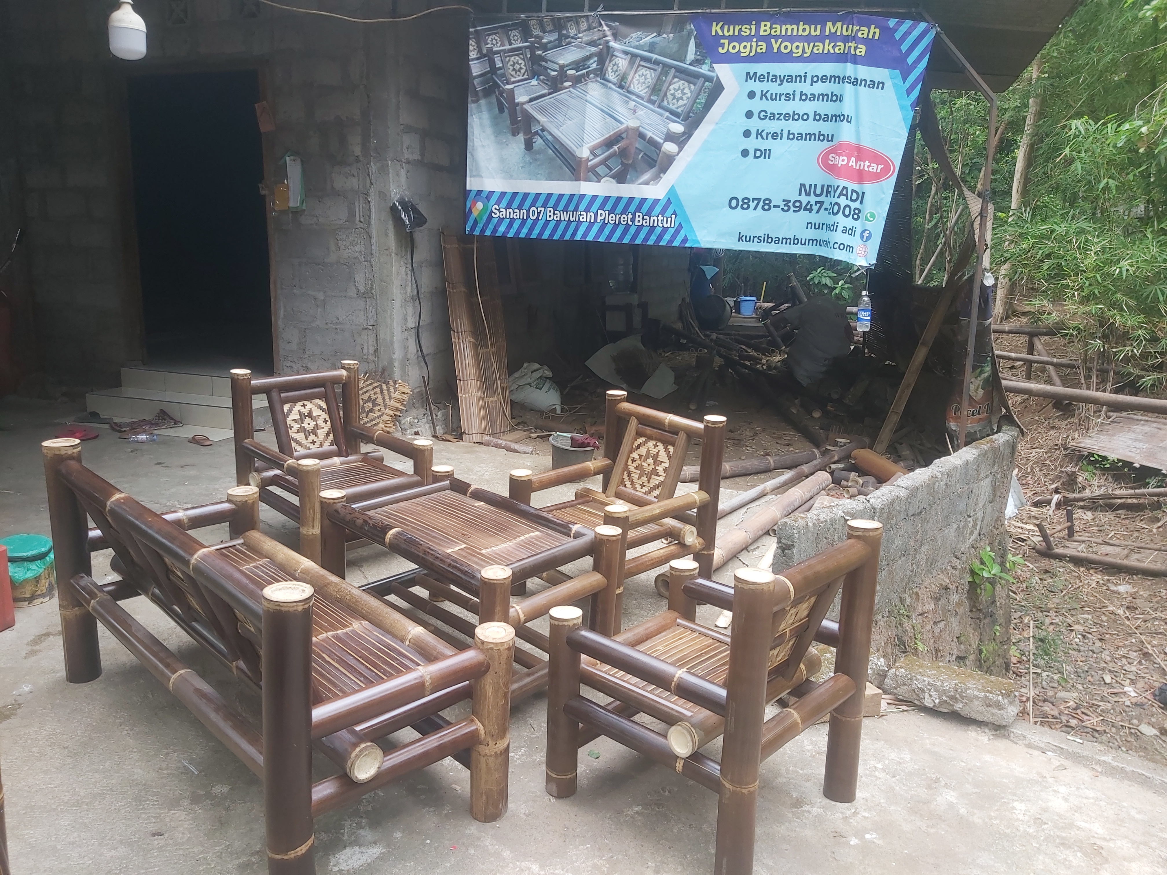 Kursi bambu