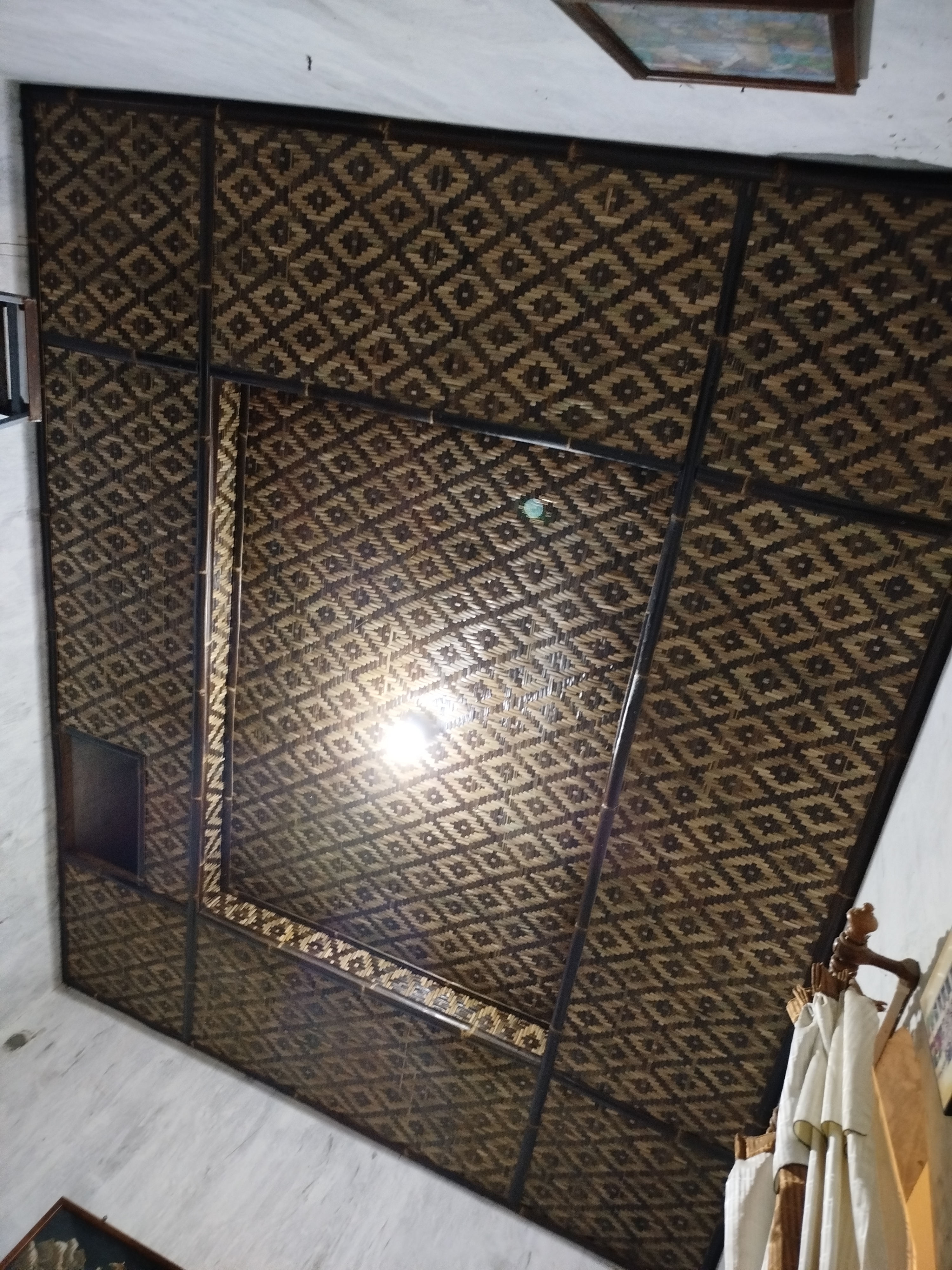 Plafon bambu